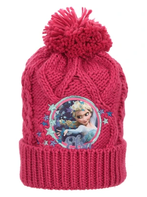 Disney Frozen Czapka "Kraina Lodu" w kolorze różowym rozmiar: 52 cm