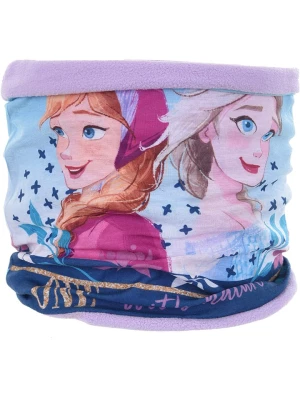 Disney Frozen Dwustronny szal-koło "Kraina Lodu" w kolorze fioletowym rozmiar: onesize