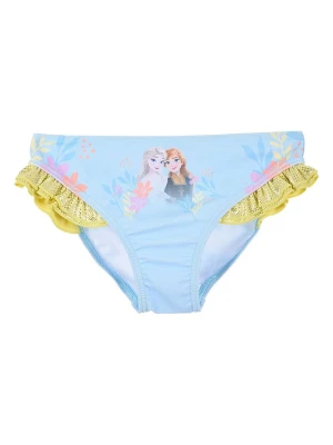 Disney Frozen Figi bikini "Kraina Lodu" w kolorze błękitnym rozmiar: 128