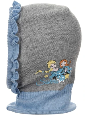 Disney Frozen Kominiarka "Kraina Lodu" w kolorze szarym rozmiar: onesize