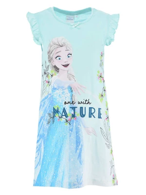 Disney Frozen Koszula nocna "Kraina lodu" w kolorze błękitnym rozmiar: 110