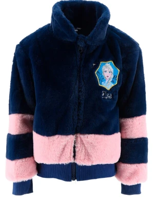 Disney Frozen Kurtka polarowa "Kraina Lodu" w kolorze granatowym rozmiar: 104