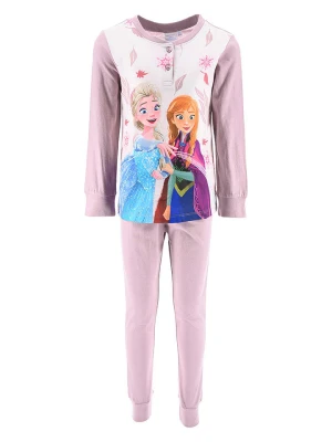 Disney Frozen Piżama "Frozen" w kolorze jasnoróżowym rozmiar: 104