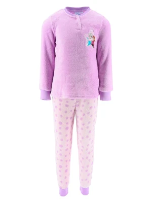 Disney Frozen Piżama "Kraina Lodu" w kolorze fioletowym rozmiar: 104