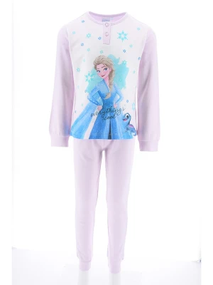 Disney Frozen Piżama "Kraina Lodu" w kolorze fioletowym rozmiar: 98