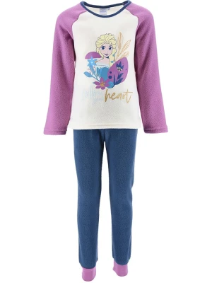 Disney Frozen Piżama polarowa "Kraina Lodu" w kolorze fioletowym rozmiar: 110