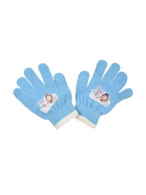 Disney Frozen Rękawiczki "Kraina Lodu" w kolorze błękitnym rozmiar: onesize