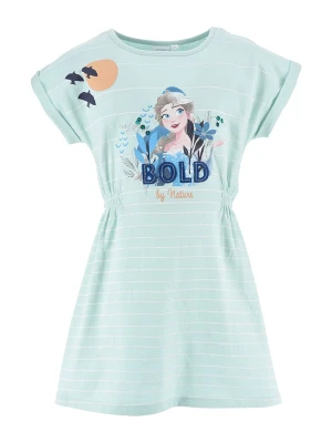 Disney Frozen Sukienka "Kraina Lodu" w kolorze błękitnym rozmiar: 110