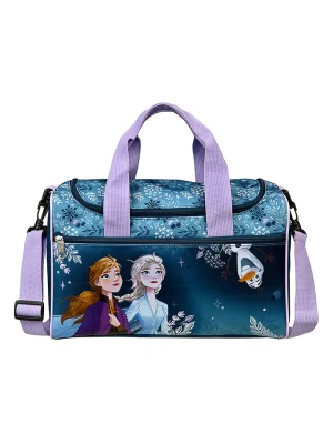 Disney Frozen Torba sportowa "Frozen" w kolorze niebieskim - 35 x 23 x 16 cm rozmiar: onesize