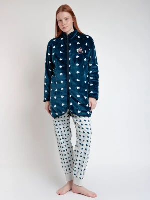 Disney Kurtka polarowa "Disney" w kolorze granatowym rozmiar: L