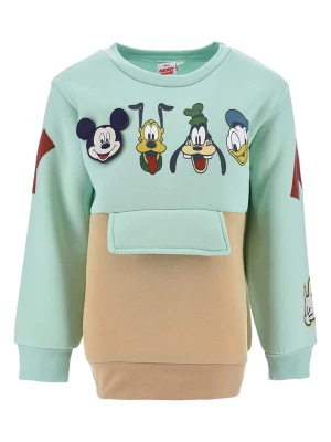 Disney Mickey Mouse Bluza "Mickey" w kolorze turkusowo-beżowym rozmiar: 116