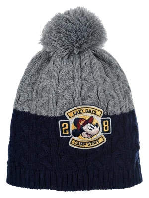 Disney Mickey Mouse Czapka "Myszka Miki" w kolorze granatowo-szarym rozmiar: 54 cm