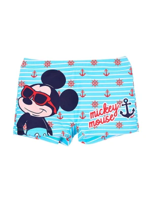 Disney Mickey Mouse Kąpielówki "Mickey" w kolorze błękitnym rozmiar: 116