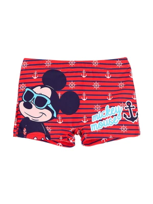 Disney Mickey Mouse Kąpielówki "Mickey" w kolorze czerwonym rozmiar: 98