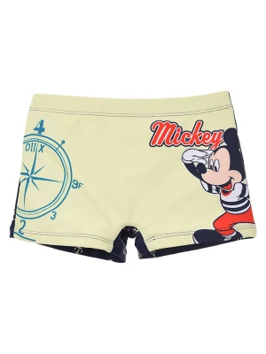 Disney Mickey Mouse Kąpielówki "Myszka Miki" w kolorze zielono-granatowym rozmiar: 116