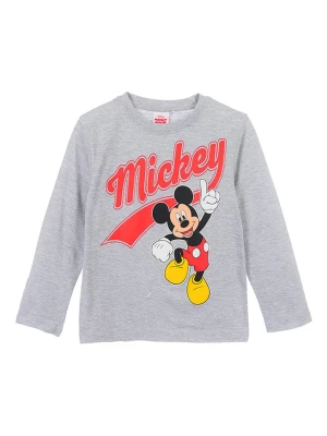 Disney Mickey Mouse Koszulka "Mickey" w kolorze szarym ze wzorem rozmiar: 104