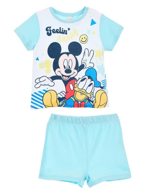 Disney Mickey Mouse Piżama "Mickey" w kolorze błękitnym rozmiar: 92
