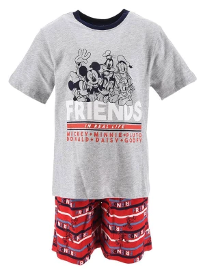 Disney Mickey Mouse Piżama "Mickey" w kolorze szaro-czerwonym rozmiar: 98