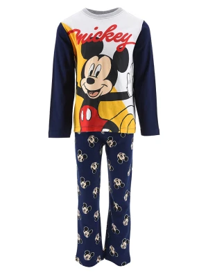 Disney Mickey Mouse Piżama w kolorze granatowym ze wzorem rozmiar: 98