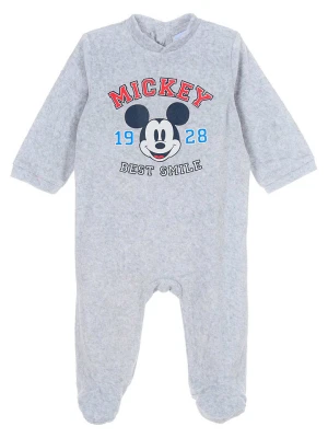 Disney Mickey Mouse Śpioszki "Myszka Miki" w kolorze szarym rozmiar: 80