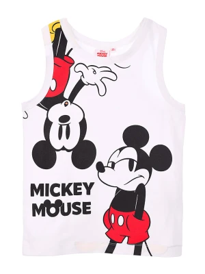 Disney Mickey Mouse Top "Mickey" w kolorze białym rozmiar: 128