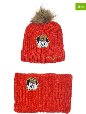 Disney Minnie Mouse 2-częściowy zestaw "Minnie" w kolorze czerwonym rozmiar: 52 cm
