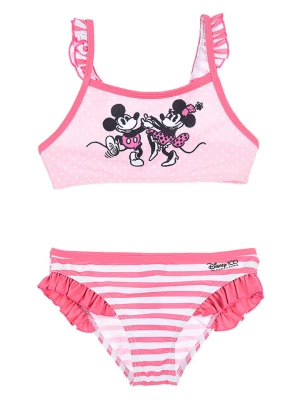 Disney Minnie Mouse Bikini "Minnie" w kolorze jasnoróżowym rozmiar: 98