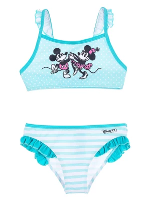 Disney Minnie Mouse Bikini "Minnie" w kolorze turkusowym rozmiar: 98