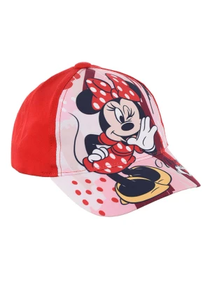 Disney Minnie Mouse Czapka "Minnie" w kolorze czerwono-różowym rozmiar: 54 cm