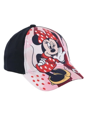 Disney Minnie Mouse Czapka "Minnie" w kolorze różowo-czarnym rozmiar: 54 cm