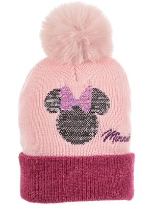 Disney Minnie Mouse Czapka w kolorze jasnoróżowym rozmiar: 52 cm