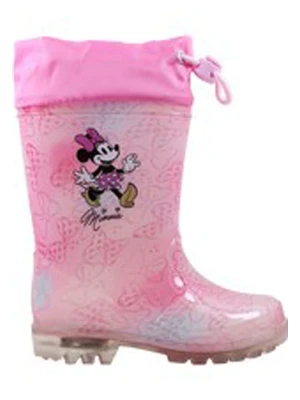 Disney Minnie Mouse Kalosze "Disney Myszka Minnie" w kolorze jasnoróżowym rozmiar: 24