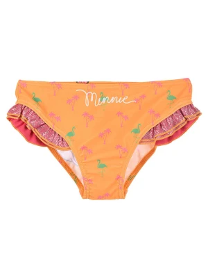 Disney Minnie Mouse Kąpielówki "Minnie" w kolorze pomarańczowo-różowym rozmiar: 116