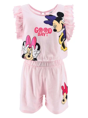 Disney Minnie Mouse Kombinezon "Minnie" w kolorze jasnoróżowym ze wzorem rozmiar: 98