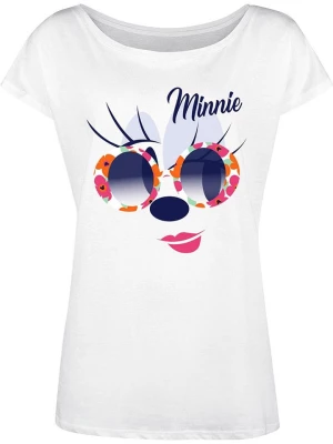 Disney Minnie Mouse Koszulka "Minnie Mouse" w kolorze białym rozmiar: XXL