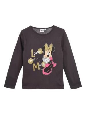 Disney Minnie Mouse Koszulka "Minnie" w kolorze antracytowym rozmiar: 98