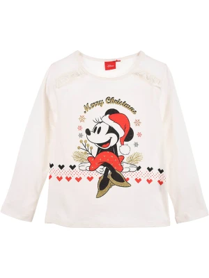 Disney Minnie Mouse Koszulka "Minnie" w kolorze białym rozmiar: 116