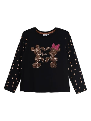 Disney Minnie Mouse Koszulka "Minnie" w kolorze czarnym rozmiar: 104