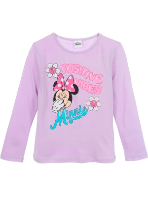 Disney Minnie Mouse Koszulka "Minnie" w kolorze fioletowym rozmiar: 116