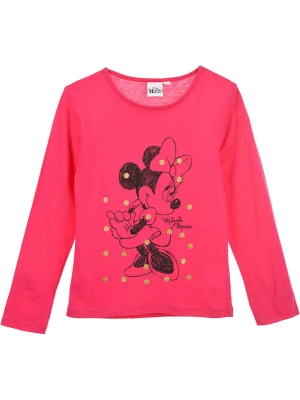 Disney Minnie Mouse Koszulka "Minnie" w kolorze różowym rozmiar: 98