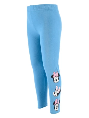 Disney Minnie Mouse Legginsy "Minnie" w kolorze niebieskim rozmiar: 98