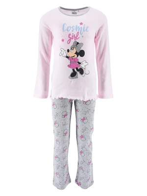 Disney Minnie Mouse Piżama "Minnie" w kolorze szaro-jasnoróżowym rozmiar: 98