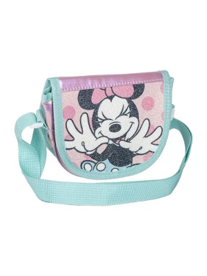 Disney Minnie Mouse Portfel "Minnie Mouse" w kolorze jasnoróżowo-błękitnym rozmiar: onesize