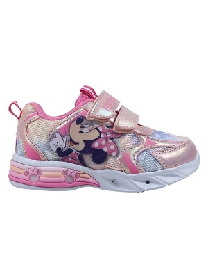 Disney Minnie Mouse Sneakersy "Disney Myszka Minnie" w kolorze jasnoróżowym rozmiar: 29