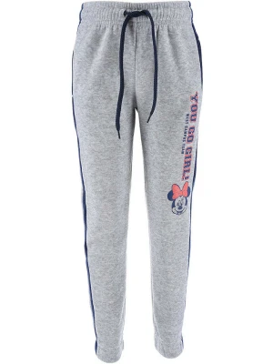 Disney Minnie Mouse Spodnie dresowe "Minnie" w kolorze szarym rozmiar: 98