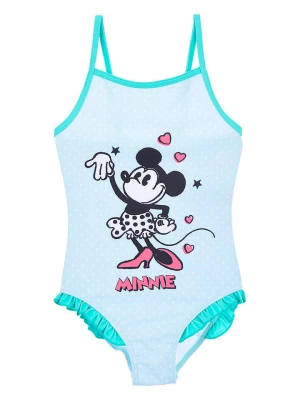 Disney Minnie Mouse Strój kąpielowy "Minnie" w kolorze błękitnym rozmiar: 128