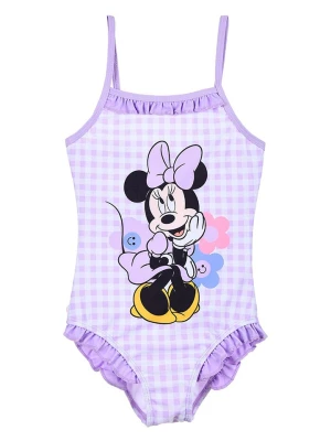Disney Minnie Mouse Strój kąpielowy "Minnie" w kolorze fioletowym rozmiar: 128