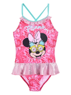 Disney Minnie Mouse Strój kąpielowy "Minnie" w kolorze różowym rozmiar: 128
