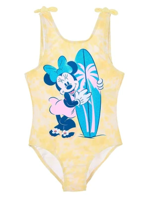 Disney Minnie Mouse Strój kąpielowy "Minnie" w kolorze żółtym ze wzorem rozmiar: 116