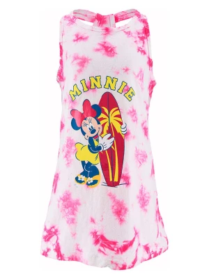 Disney Minnie Mouse Sukienka "Minnie" w kolorze biało-jasnoróżowym rozmiar: 98